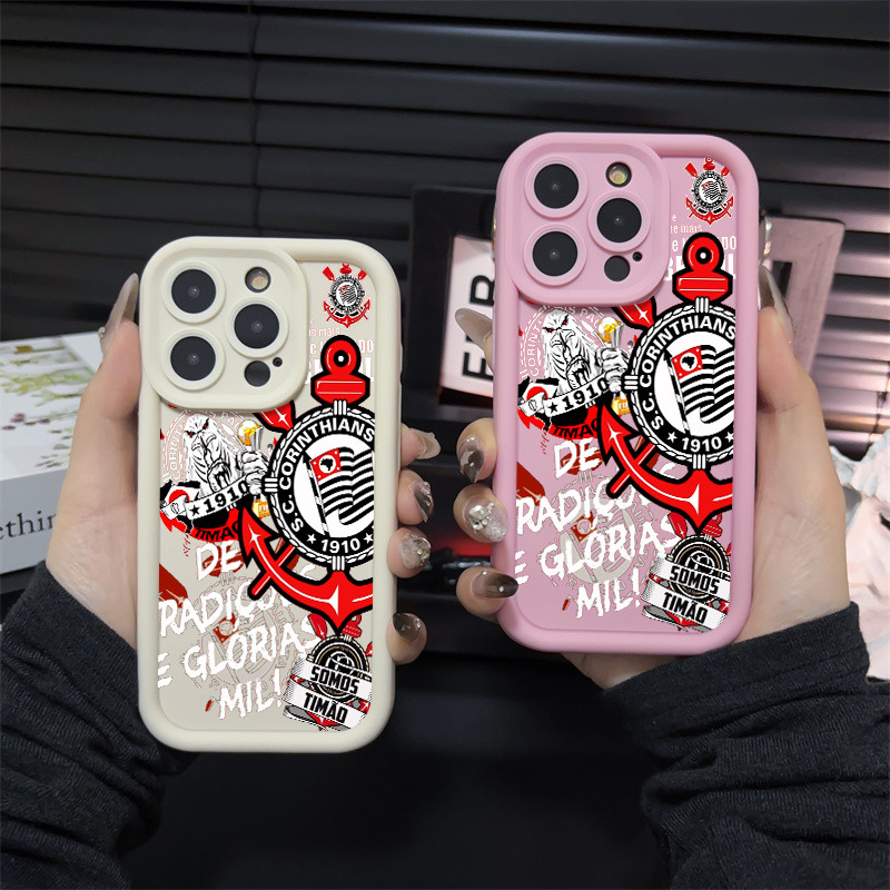 Capinha Samsung A15 A35 A55 A54 A34 A14 A05 A04 A03 A13 A12 A11 A23 A32 A52 A51 A71 A72 A50 Capa De Corinthians Silicone