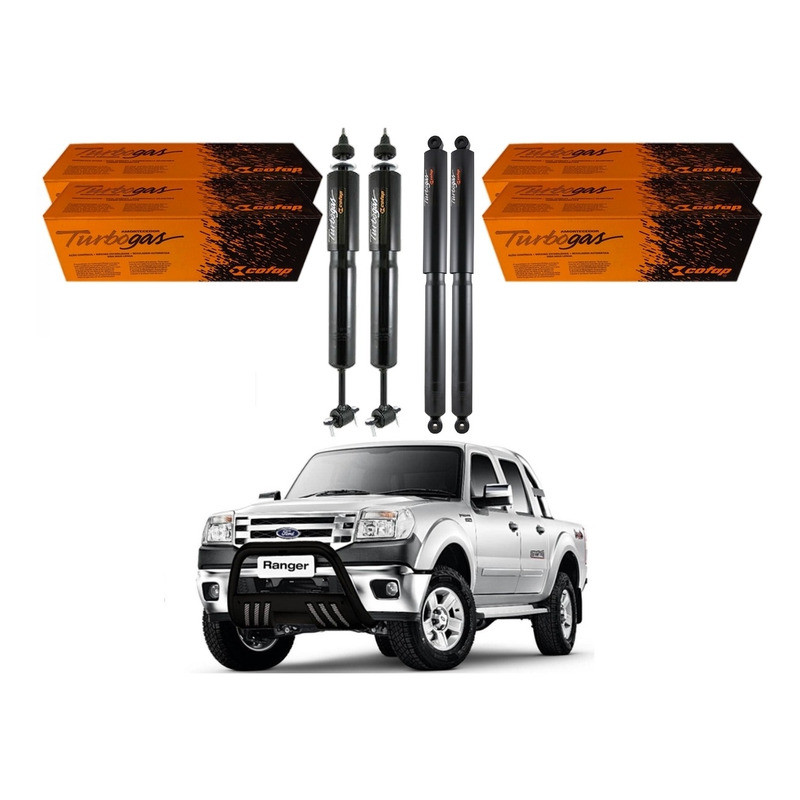 Amortecedor Dianteiro Traseiro Ranger 2.8 3.0 2010 A 2012 em Oferta na Shopee