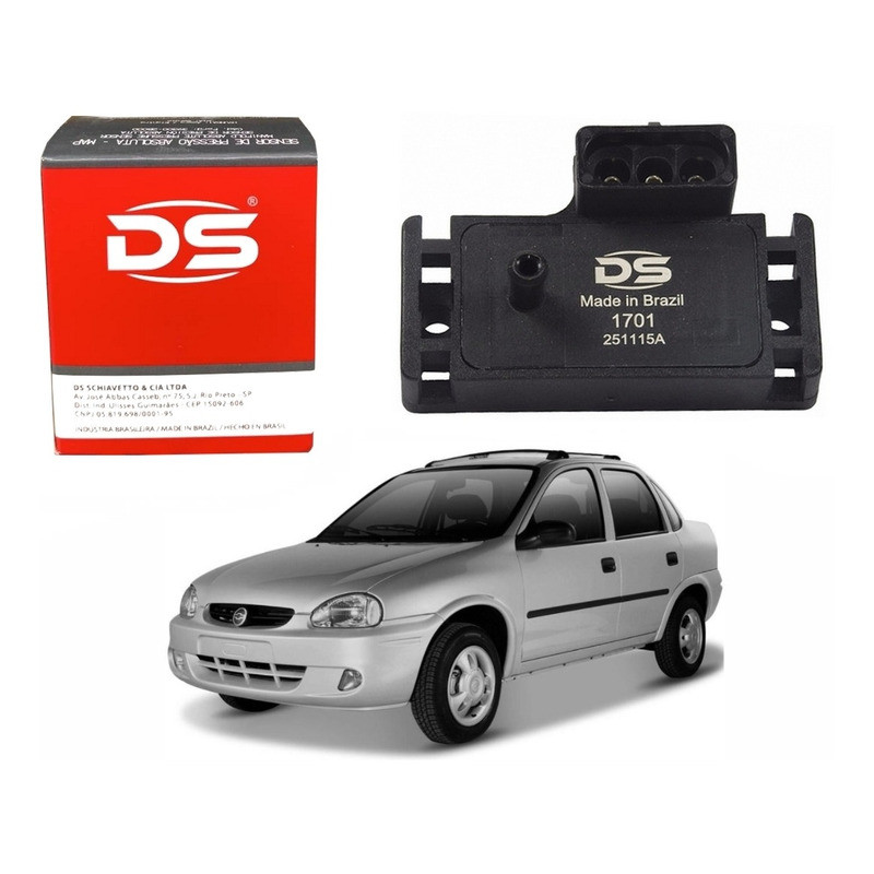 Sensor Map Ds Corsa Classic 1.0 1997 A 2002 em Oferta na Shopee