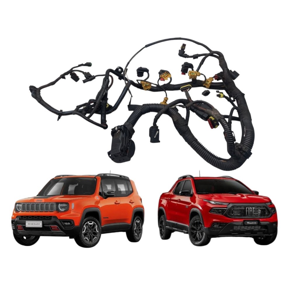Chicote injeção Fiat toro Jeep Renegade 1.8 16V 1928405217