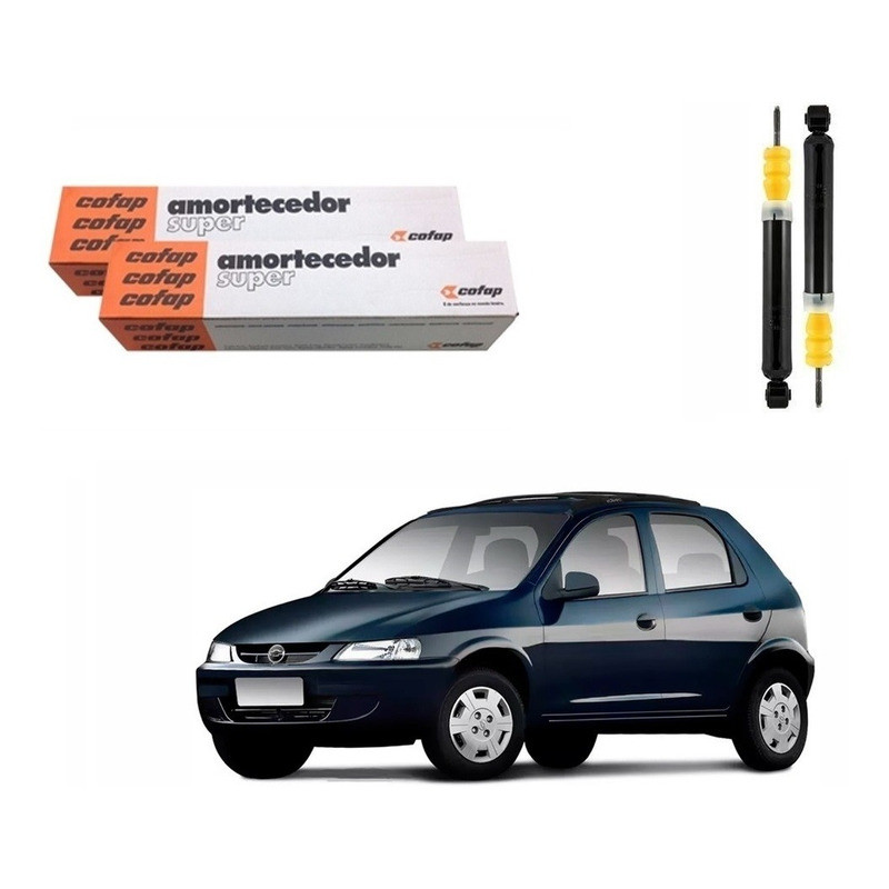 Par Amortecedor Traseiro, Celta 1.4 2003 A 2007 em Oferta na Shopee