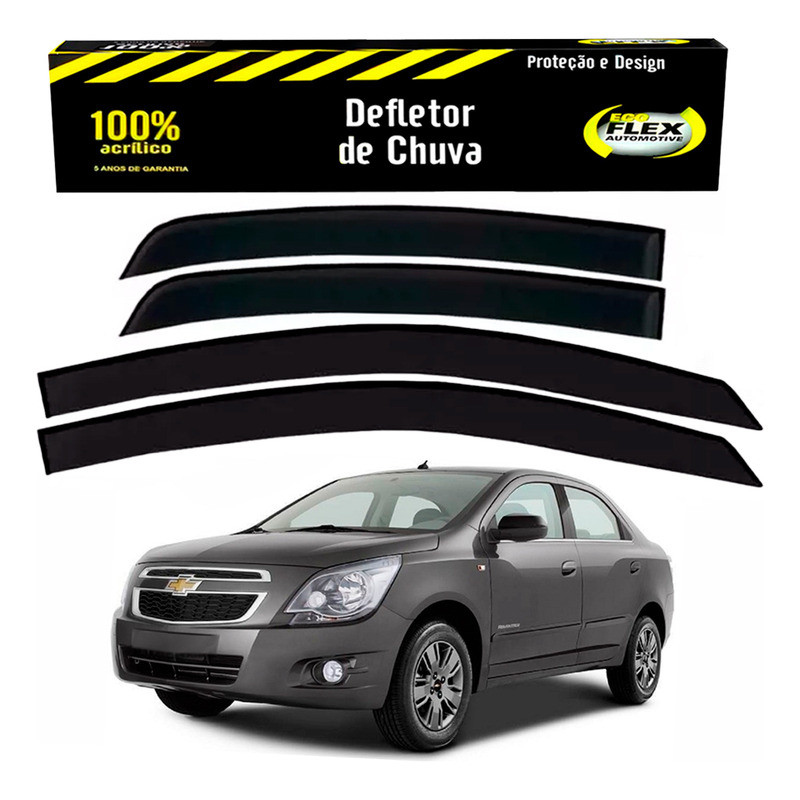 Jogo Defletor Calha Chuva Cobalt 1.4 1.8 2011 A 2016