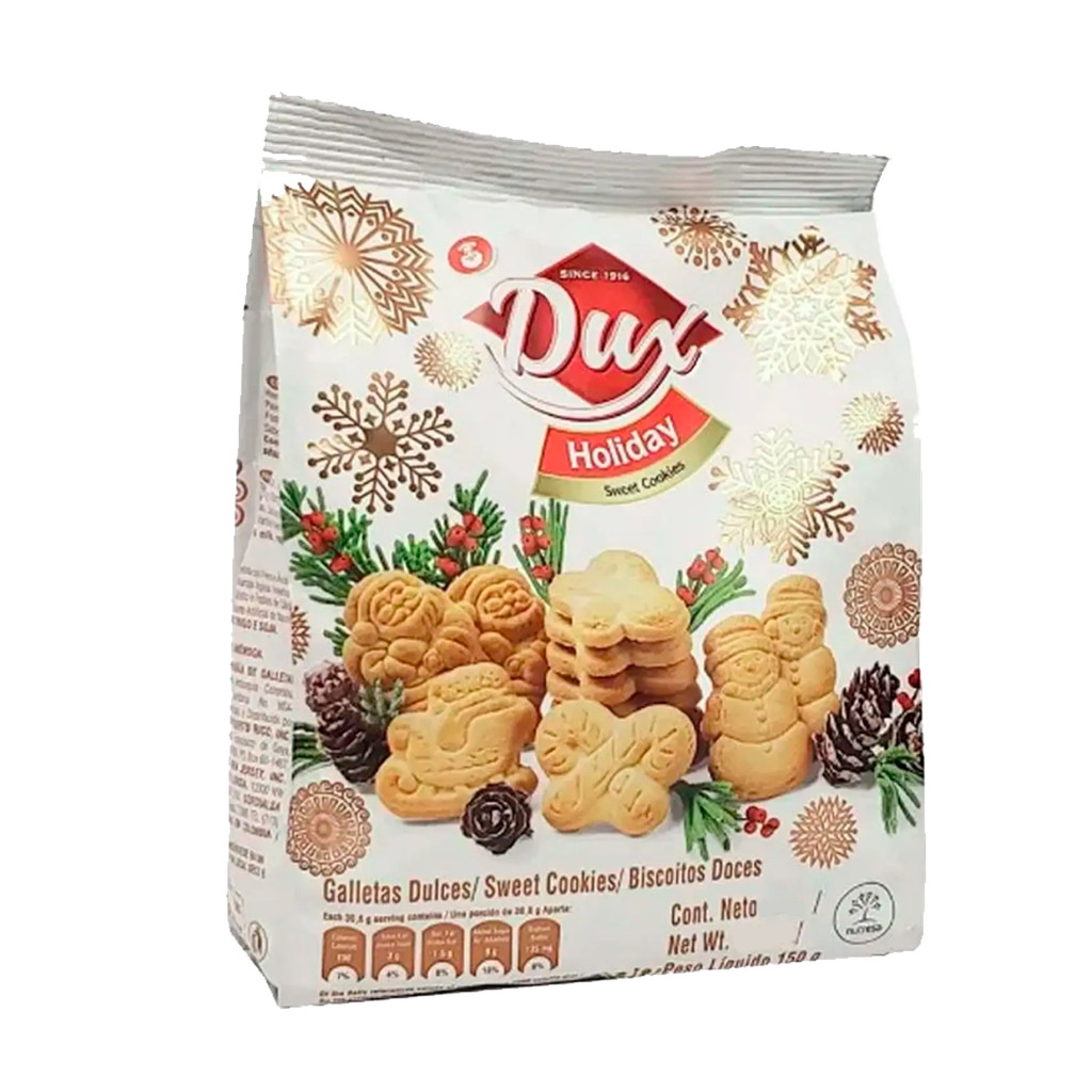 BISCOITO DE NATAL DUX BAUNILHA 150G em Oferta na Shopee