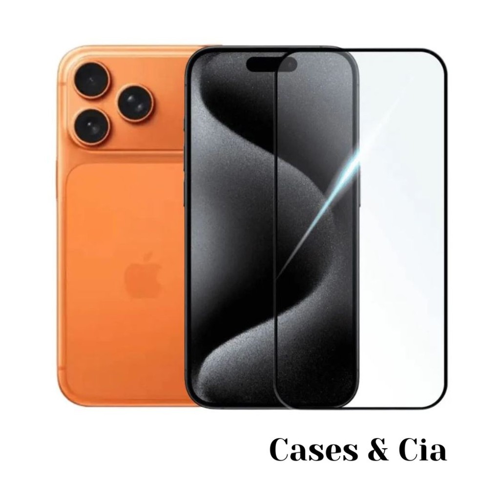 Película de Vidro 3D Full Frontal Para iPhone 17 17 Air 17 Pro 17 Pro Max
