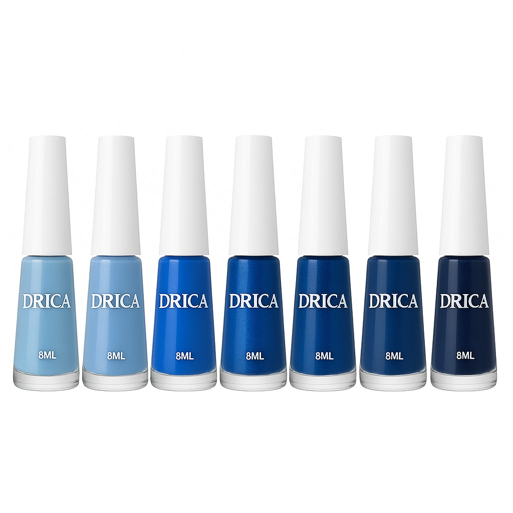 Kit 6 Esmaltes Azul Diferentes - Drica - Envio Imediato! em Oferta na Shopee