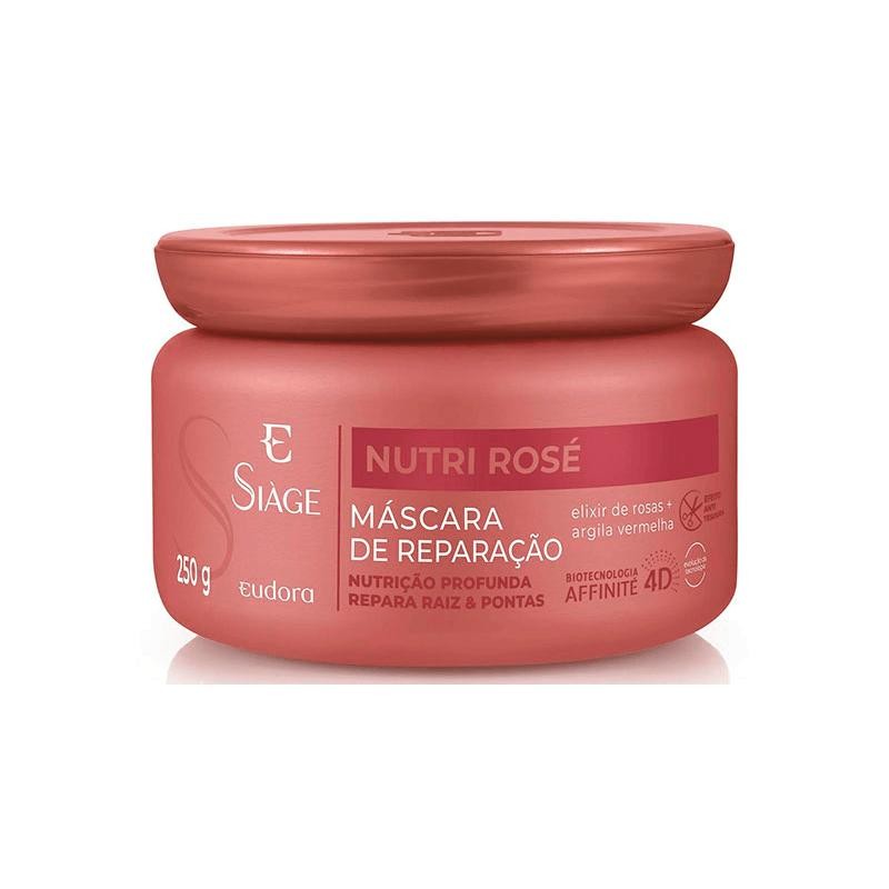 Máscara Capilar Eudora Siàge Nutri Rosé 250g