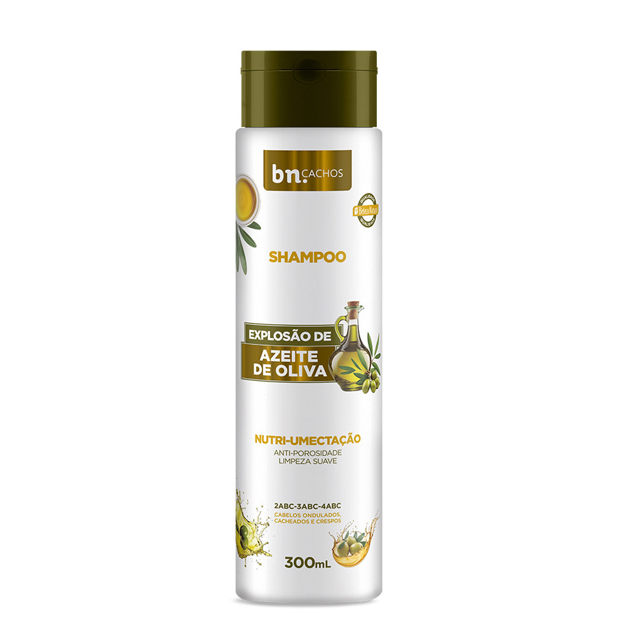 Shampoo Beleza Natural Explosão de Azeite de Oliva 300mL em Oferta na Shopee