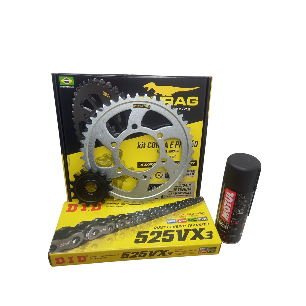 Kit Relação Durag/ Did Vx3 Kawasaki Versys 1000 2012 A 2016