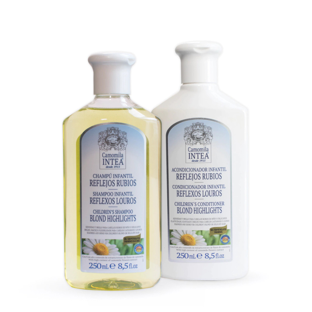 kit Camomila Clareador Intea Sh + Cond Infantil em Oferta na Shopee