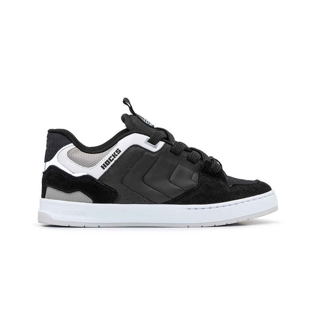 Tênis Hocks 4Miga 011 Noite Formiga Preto Branco Refletivo