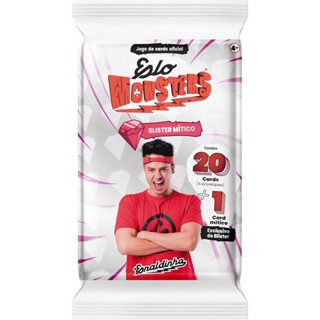 BLISTER MITICO CARDS ELO MONSTERS - ENALDINHO - PIXEL em Oferta na Shopee