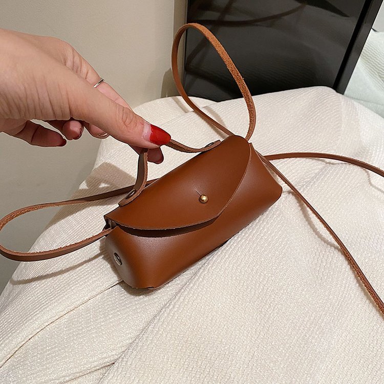 Influenciador crianças saco do mensageiro moda menina Mini bonito pequeno bebê moeda bolsa versão coreana moda menina bo
