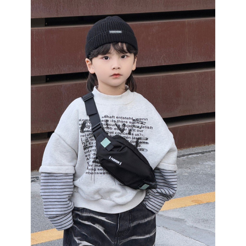 Moda legal moda crianças saco de peito moda menino Outing acessórios esportivos bolsa de moedas menina bebê saco do mens