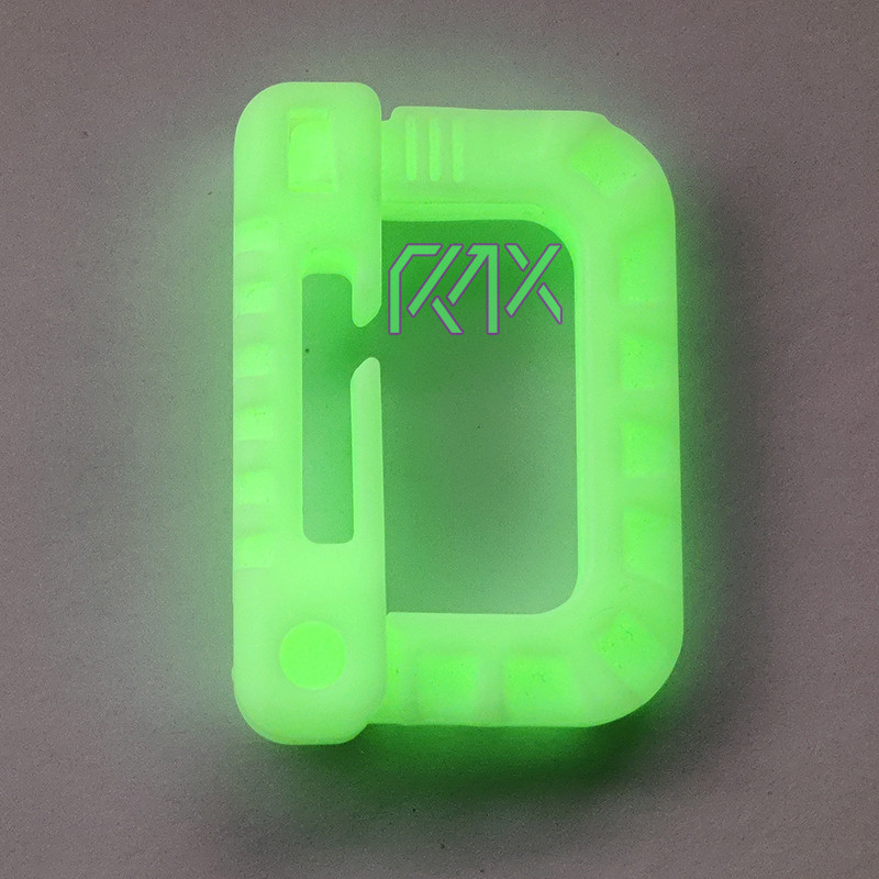 Wooojin luminoso D fivela Molle função tática fivela de alta carga DIY fluorescente 25MM acessórios importados