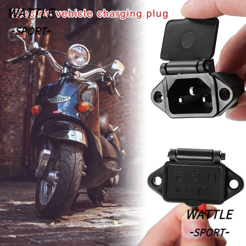 WATTLE 1/2/5pcs Carro Elétrico Conector Com Cabo 12AWG Plugue De Carregamento Três Peças Verticais Para Veículos Elétric