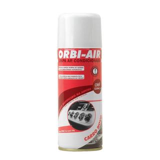 Limpa Ar Condicionado Automotivo Orbi-Air Spray Carro Novo 200ml/140g