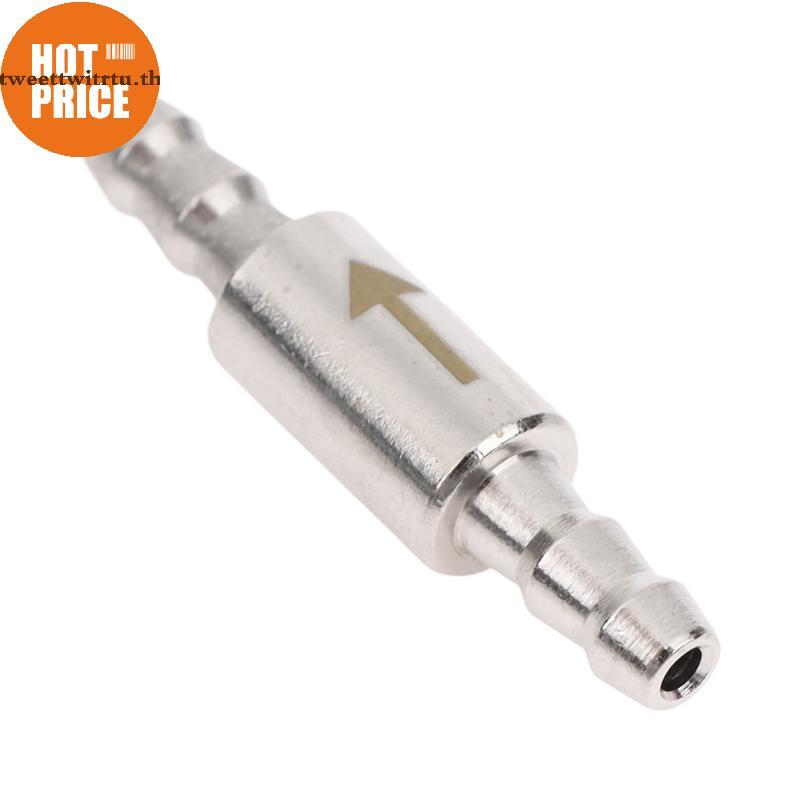 WEIYU Para Equipamento De CO2 , Água Sem Retorno Aquário De Tubo De 4mm , Válvula Che De Aço Inoxidável , Cilindro De Di