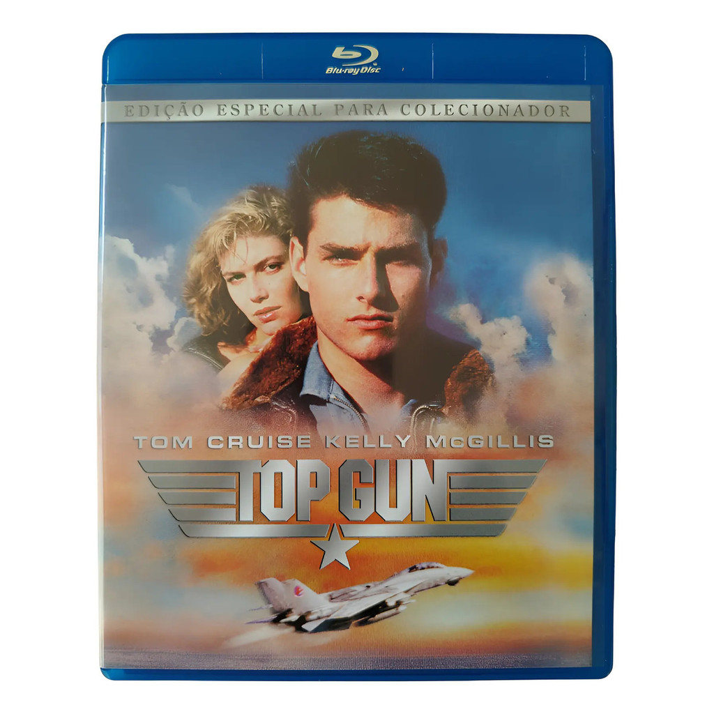 Blu-ray Filme Top Gun - Ases Indomáveis 1986 Tom Cruise Val Kilmer
