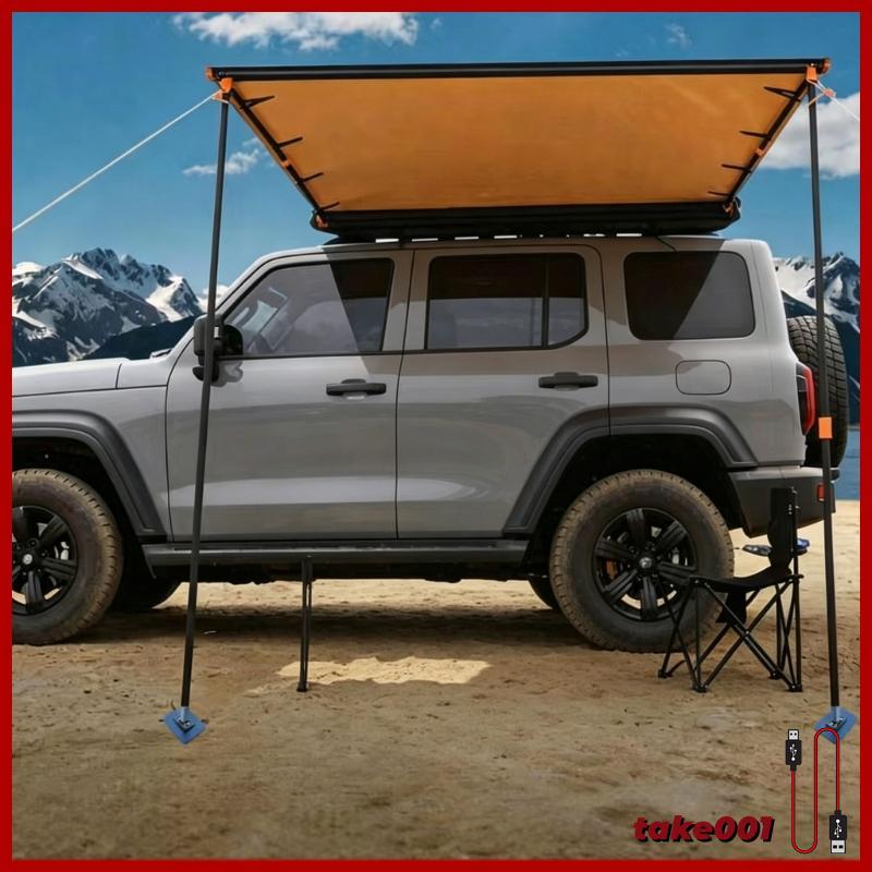 TAKE Ajustável Motorhome Toldo Estabilizador Suporte Footplates Pés Proporcionando Equilíbrio Extra Ter Ir