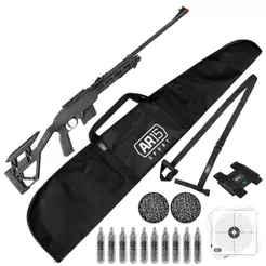Kit Carabina 1077 Crosman Bandolera 10un Co2 500un Chumbinho