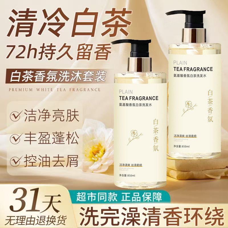 Shampoo com Fragrância de Aminoácidos Mais Vendido: Anticaspa, Anticoceira, Controle de Oleosidade, Estilo Perfume, Long
