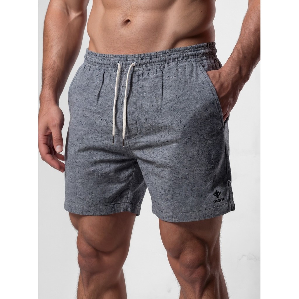 Kit 3 Bermudas Masculinas Linho Elastano Praiana Confortável Verão — Estilo Paulista