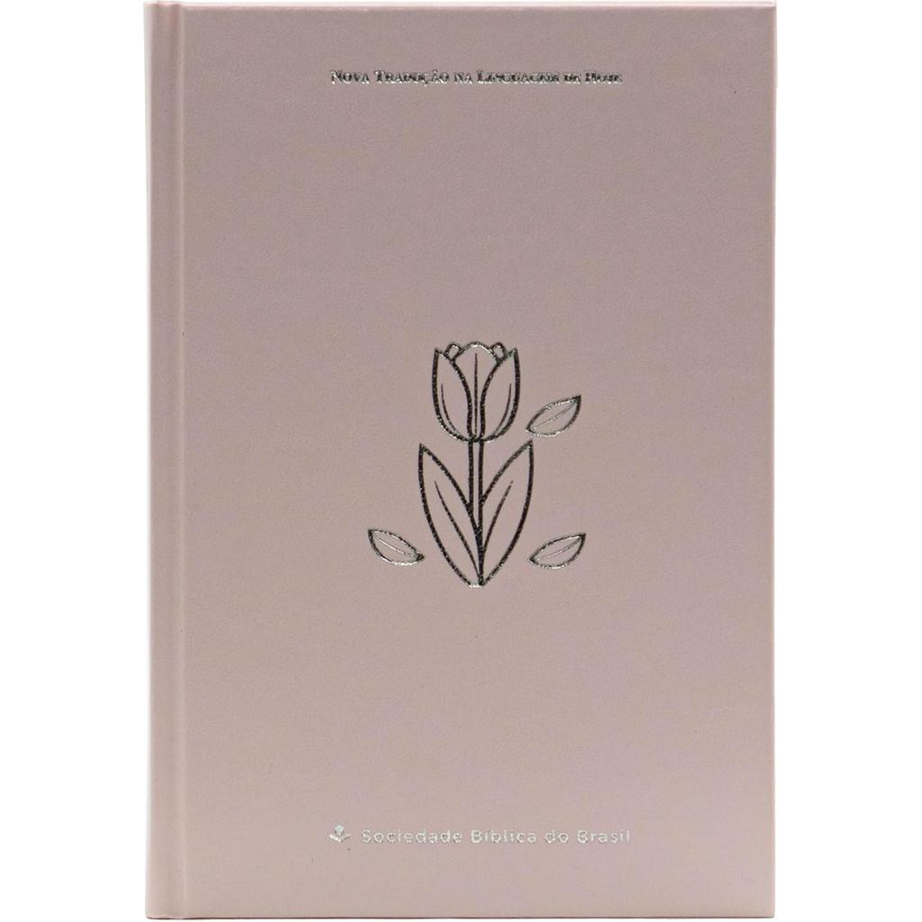 Bíblia Sagrada NTLH | Letra Normal | Capa Dura | Tulipa Rosa