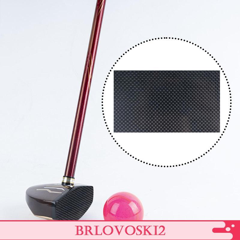 [Brlovoski2] Protetor De Durabilidade Para Cabeça De Taco De Golfe De Fibra De Carbono Fácil De Usar Cabeças De Tacos Pa