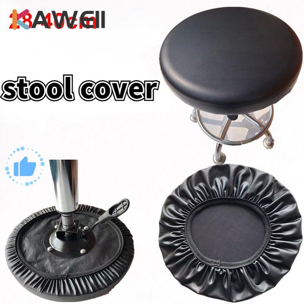 KAWEII 1 Peça Capa Redonda Para Cadeira , Impermeável Assento De Almofada Banco De 28-40 Cm