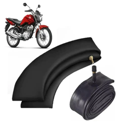 Kit 2 a 10 Câmara de Ar Aro 18 Reforçada Grossa Honda Yamaha Suzuki Qualidade Premium Varias medidas