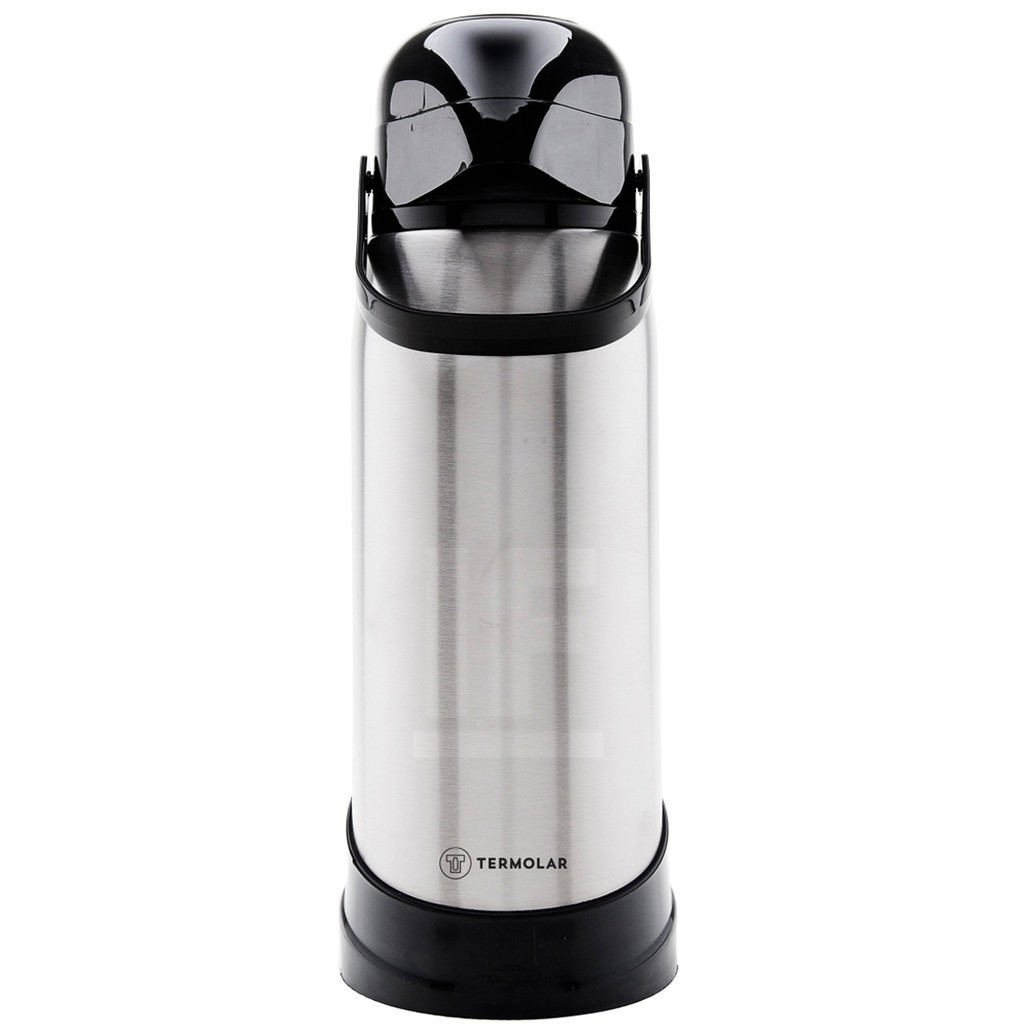 Garrafa Térmica Multiuso R-evolution Inox 1,9l Termolar Com Bomba em Oferta na Shopee