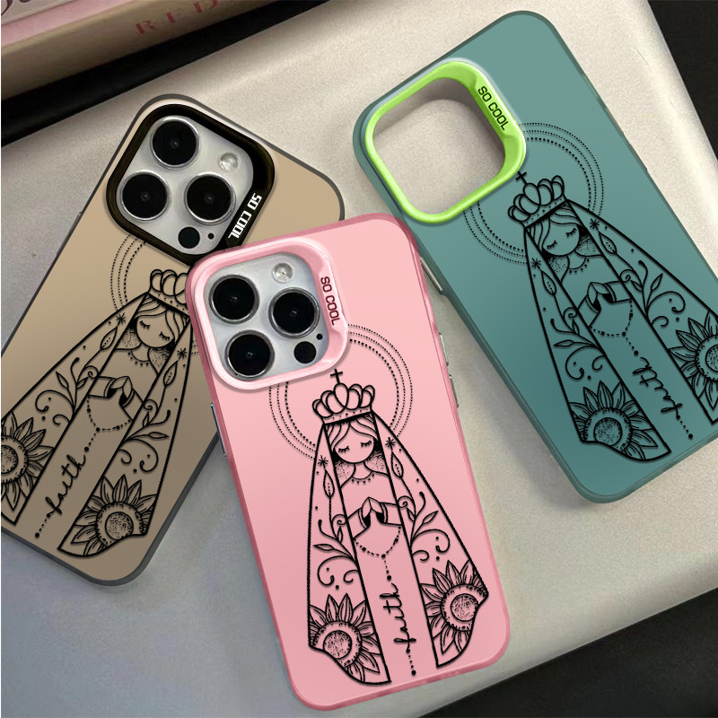 Capinha de Nossa Senhora Para Samsung A14 A54  A32 A23 A03 A13 A04 A04E M11 A05 A05S A71 A72 Case Capa De Celular C-IMD em Oferta na Shopee