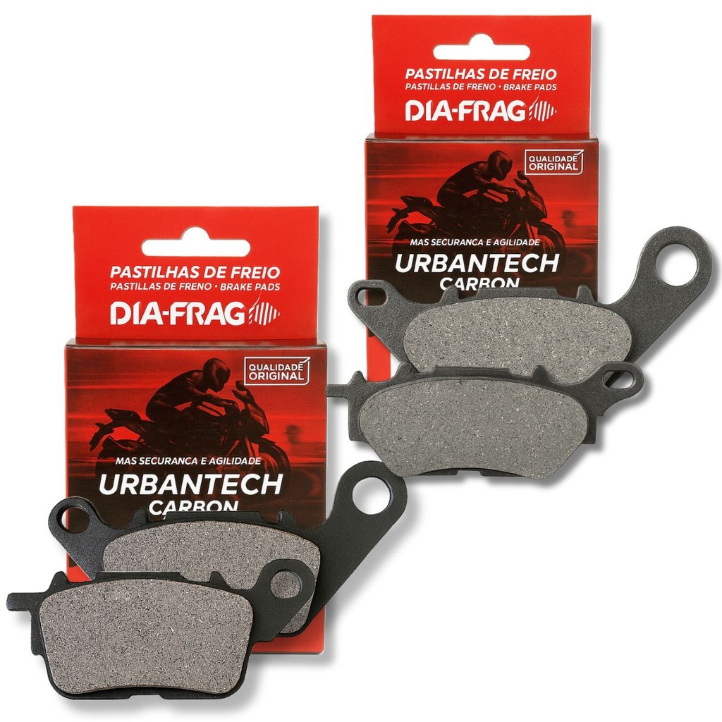 Kit Pastilhas de Freio Nmax 160 Com Abs 2017-2025 Diafrag em Oferta na Shopee