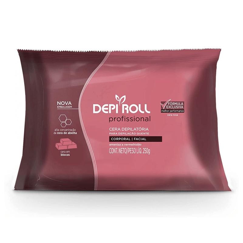 Cera Depilatória Depi Roll Profissional 250g em Oferta na Shopee