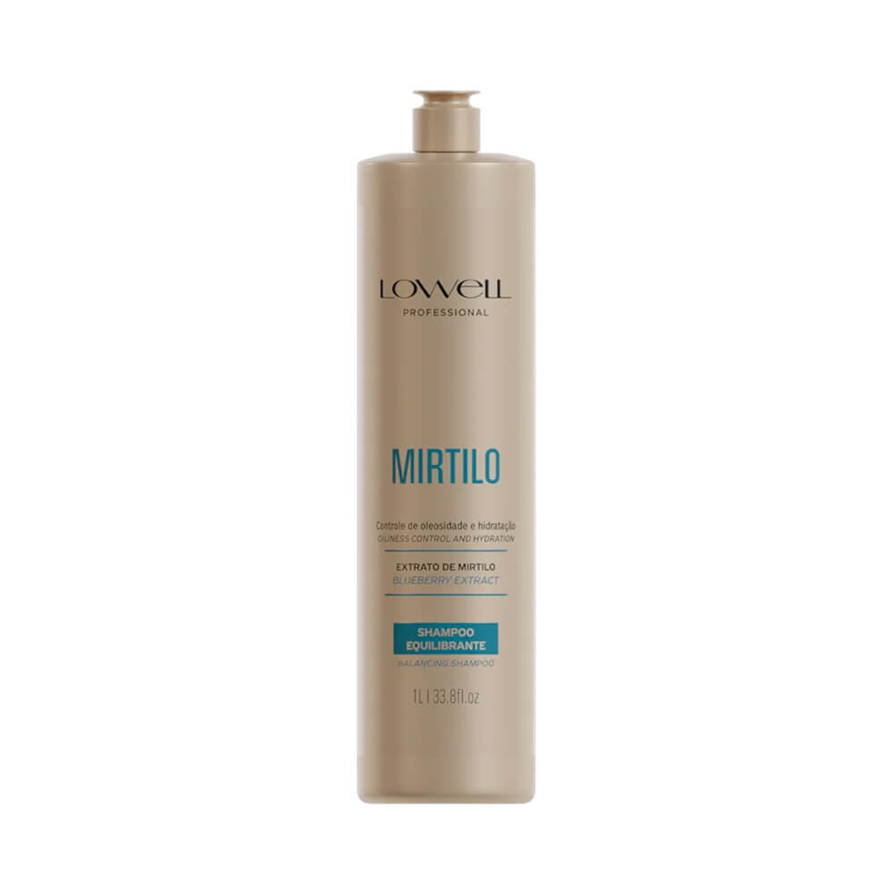 Shampoo Lowell Mirtilo Equilibrante 1L em Oferta na Shopee