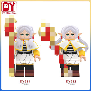Blocos De Construção Da Série De Anime E Brinquedos De Figuras Frierenren Model Doll em Oferta na Shopee