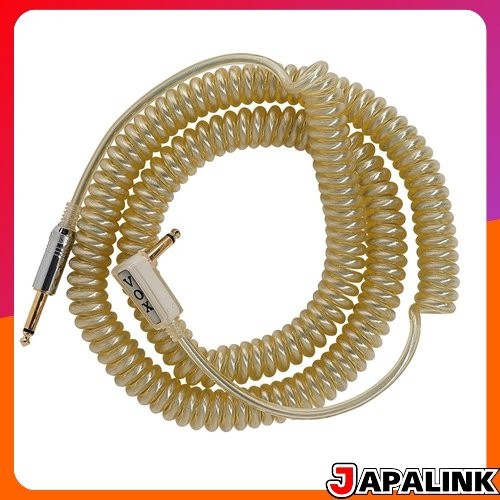 Cabo espiral VOX VCC-90 (9m) para guitarra e baixo
