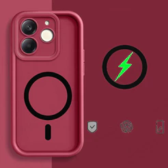 Para Realme Note 70 4G/70T RMX5313 Proteção De Borda TPU Capa Colorida Com Adesivo Magnético