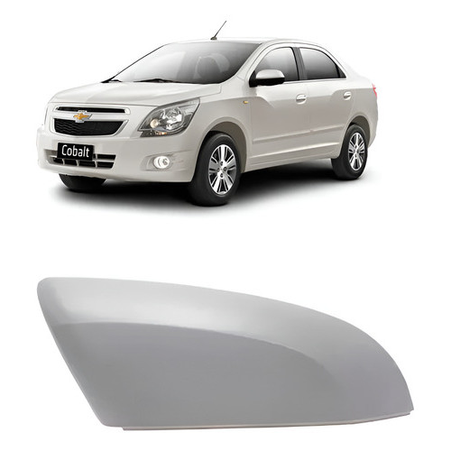 Capa Retrovisor Primer Original Gm Cobalt Liso P/ Pintura