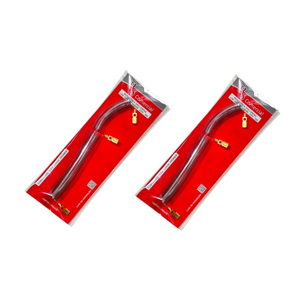 Kit 2 Resistências Similar Loren Shower Ultra 110/220v