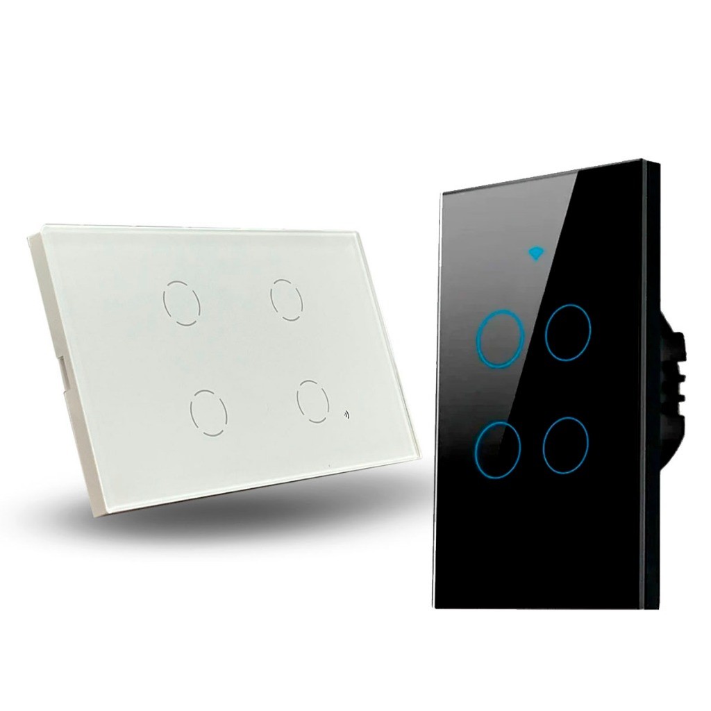Interruptor Inteligente 1.2.3. 4 Teclas Tuya Alexa Wifi em Oferta na Shopee