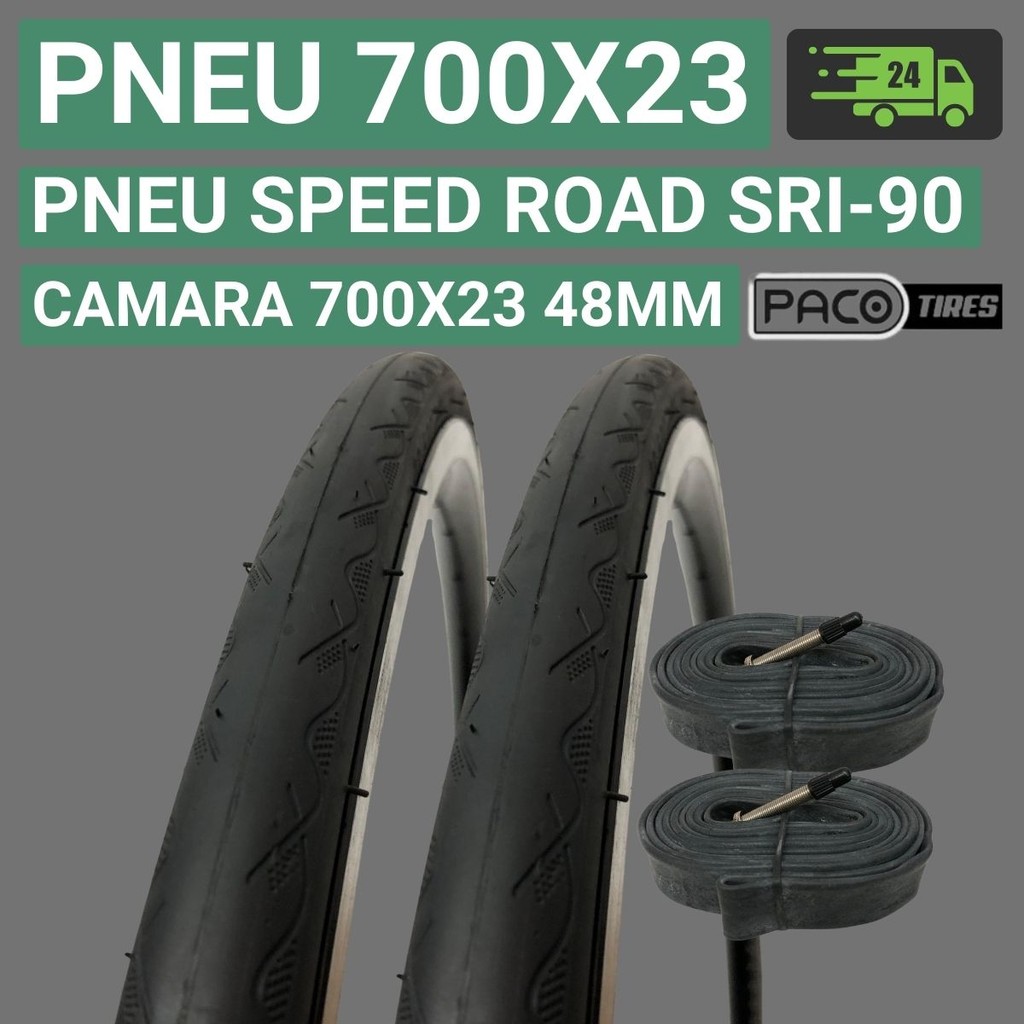 Pneu 700x23 Pneu Speed Pneu Paco Pneu Bicicleta speed Pneu 700 SPEED ROAD SRI - 90 - PACO
