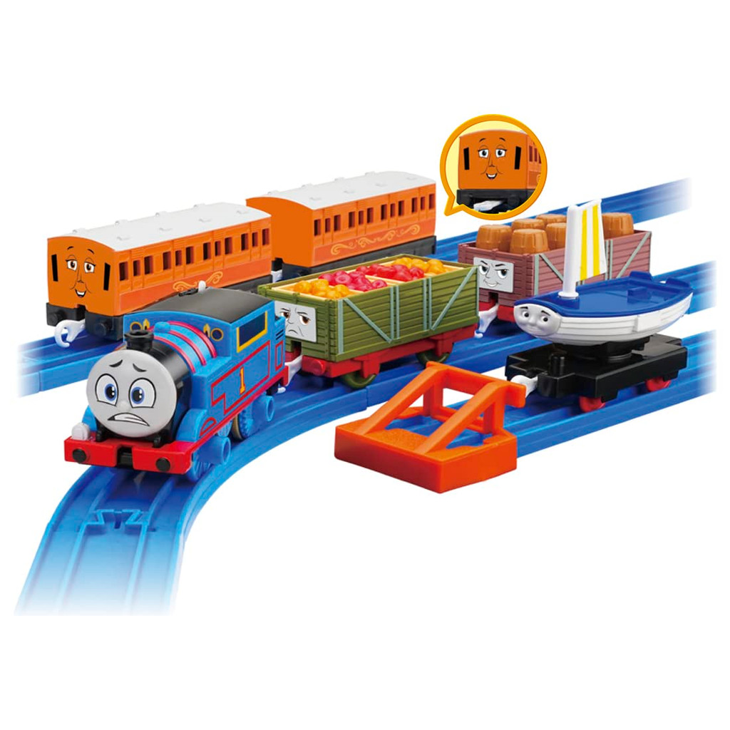 TAKARA TOMY Plarail Thomas GOGO Thomas Thomas e Annie & Clarabel e amigos  
Trem Brinquedo a partir de 3 anos