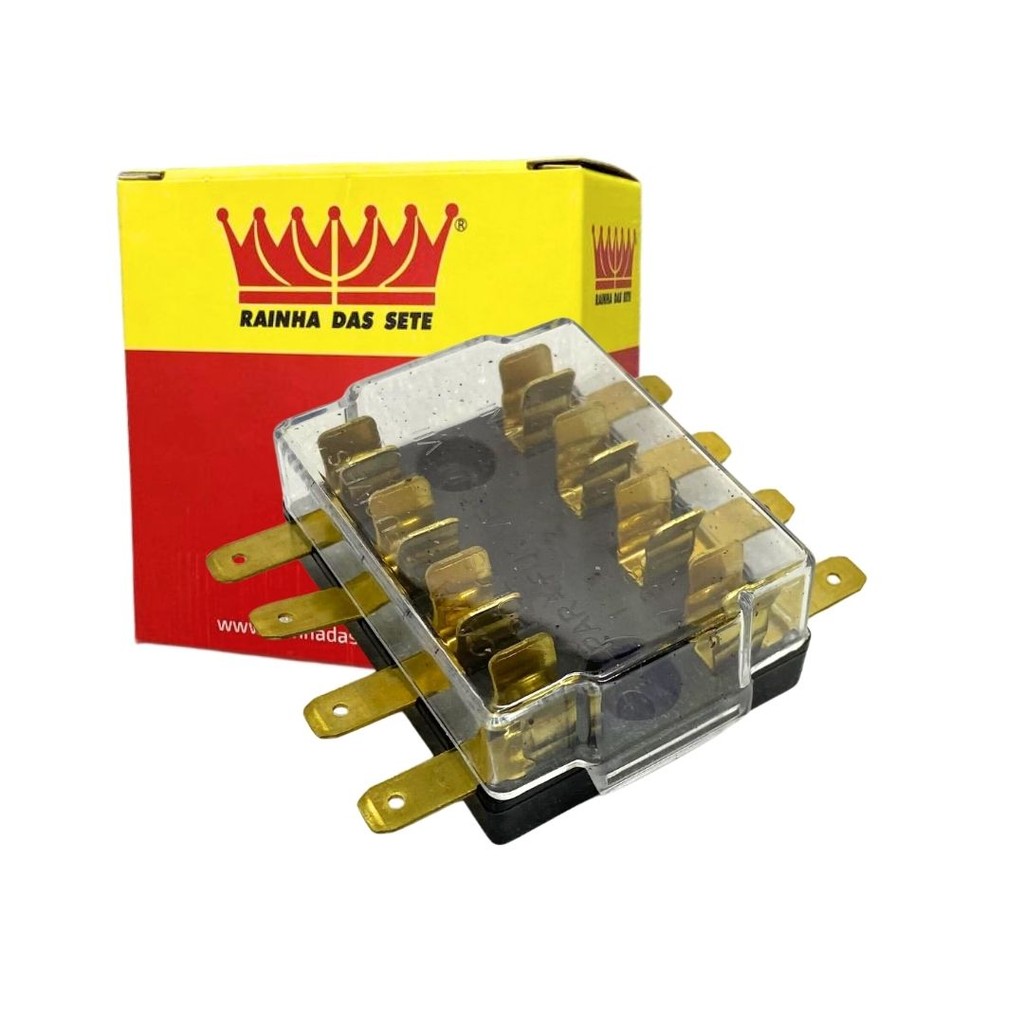 Caixa Porta Fusivel Para Ford F1000 Até 1989 Trator CBT Caixa Fusivel Ford F100 CBT Tratores