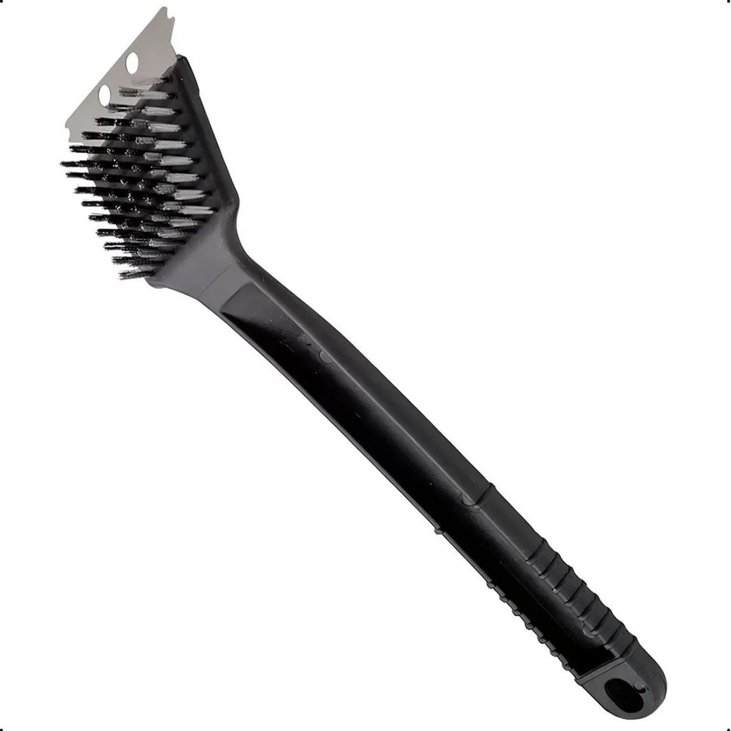 Escova para Grelha Média – Ideal para Churrasqueiras, Fornos e Grades