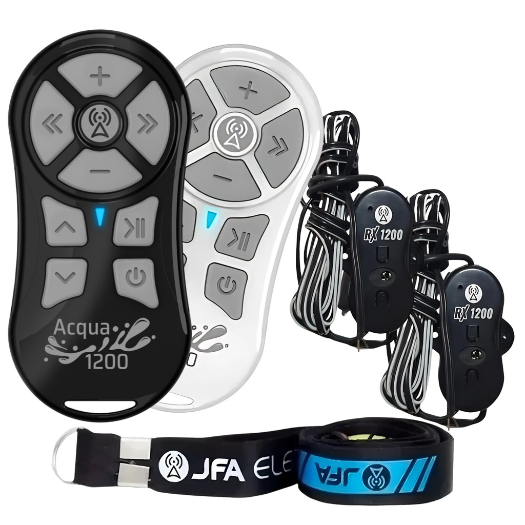 2 Controles Longa Distancia 1200 Acqua Jfa Resistente Água