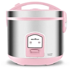 Panela De Arroz Elétrica Rosa Britânia 10 Xícaras BPAE10C 220V