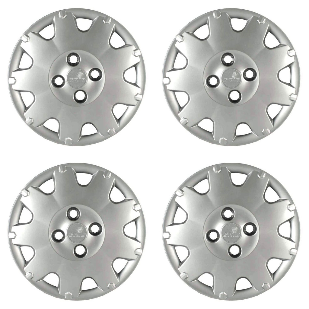 Calota Aro 13" cor Prata Modelo Celta/Prisma 06/12 Jogo c/ 4 Calotas Grid - 062CB-PTA-E