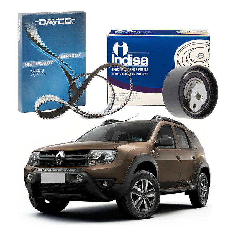Kit Correia Dentada Tensor Duster 2.0 16v 2016 A 2020