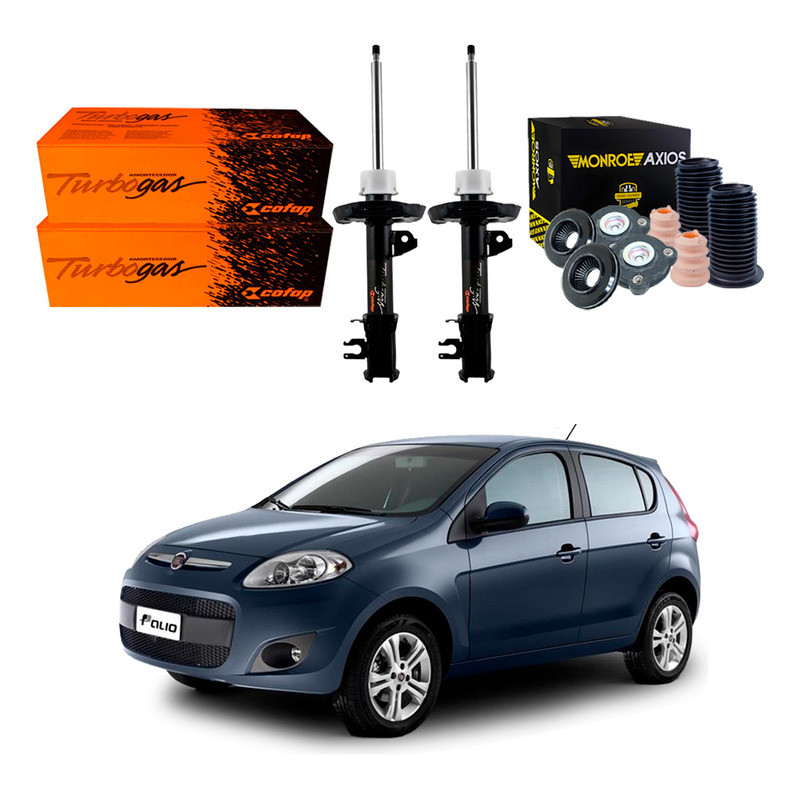 Kit Amortecedor Dianteiro Novo Palio 1.0 1.4 1.6 2011 A 2017 em Oferta na Shopee